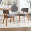 Chaise de bureau tissu bleu, sans accoudoirs