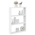 Étagère murale échelle blanche