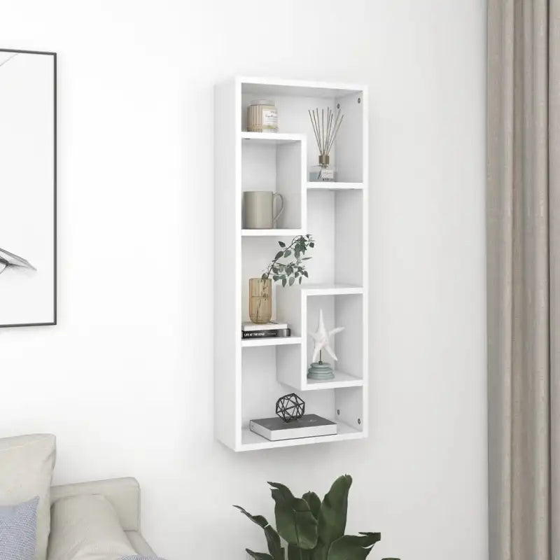 Étagère murale zigzag haute